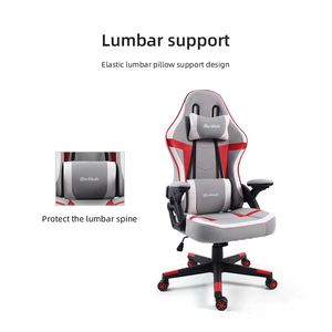 Silla Gamer de Cuero para Computadora con Reposabrazos Patentado y Personalizado, Modelo 5983, con Reposacabezas Ajustable que Brinda Comodidad y Soporte - Product Image 4