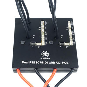 Controlador ESC Dual <span class=keywords><strong>Flipsky</strong></span> <span class=keywords><strong>75100</strong></span> de 75V 100A con PCB de Aluminio Basado en VESC para Patineta/Scooter/Bicicleta Eléctrica/Controlador de Velocidad - Product Image 6