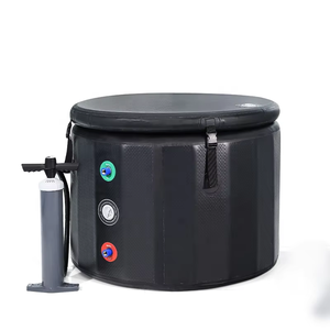 Baignoire <span class=keywords><strong>de</strong></span> glace gonflable en PVC, portable, pour bain froid, utilisable en extérieur, pour 1 personne, capacité <span class=keywords><strong>de</strong></span> 100 à 150 gallons - Product Image 1