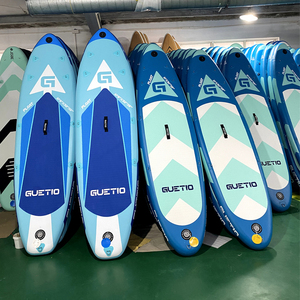 GUETIO-Tabla de Paddle de PVC, tabla de aire para surfear, inflable, redonda, <span class=keywords><strong>Softboard</strong></span> - Product Image 5