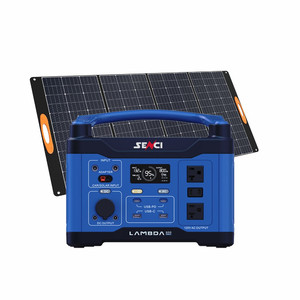 เครื่องกำเนิดไฟฟ้าพลังงานแสงอาทิตย์แบบพกพา 100w 200w 300w 400w 500w 600w 800w 1000w 110v 220v Powerstation PRO 1000 รุ่นพกพา - Product Image 2