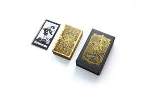 أوراق لعب مخصصة من البلاستيك الرقائق الذهبية بطباعة مخصصة أوراق لعب التاروت أوراكل - Product Image 6