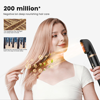 Sèche-cheveux multi grande vitesse avec logo personnalisé, fer à boucler, sèche-cheveux 110000 tr/min, ensemble d'outils de coiffage 5 en 1