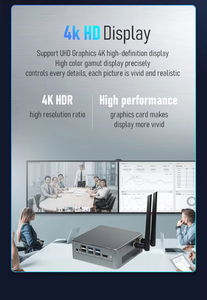 Nouveaux produits 2026 <span class=keywords><strong>Mini</strong></span> <span class=keywords><strong>PC</strong></span> AI NUC Intel Ultra CPU DDR5 RAM SSD NVMe haute vitesse 2 ports LAN Multi-écrans pour usage bureautique et domestique - Product Image 6