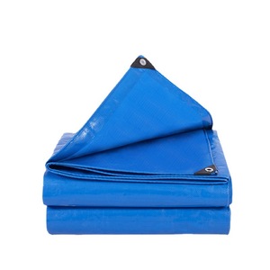 Shengde Double Blue 120 PE Tarpaulin <b>Waterproof</b> Sunshade Cover For Warehouses - Product Image 1
