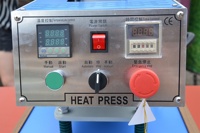 Mini presse à chaud automatique pour textiles de 20x24 pouces, machine à découper les textiles, table coulissante pneumatique pour la sublimation