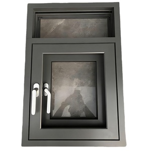 Fenêtres battantes en alliage d'aluminium de qualité supérieure, insonorisées, certifiées Energy Star, double vitrage trempé, flux d'air maximal, étanchéité optimale - Product Image 1