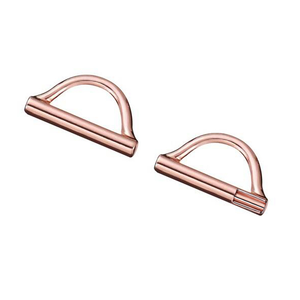 Win-Win <span class=keywords><strong>D</strong></span> forma di metallo cinturino adattatore 18mm 20mm 22mm per Apple Samsung Huawei Xiaomi fai da te cinturino con perline - Product Image 4
