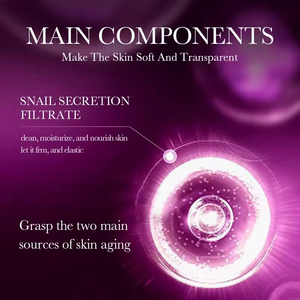 Biểu Tượng Tùy Chỉnh Ốc Tự Nhiên Centella Chăm Sóc Khuôn Mặt Set Hydrating Sửa Chữa Làm Trắng Huyết Thanh Trên Khuôn Mặt Sữa Rửa Mặt Vẻ Đẹp Chăm Sóc Da Kit - Product Image 3