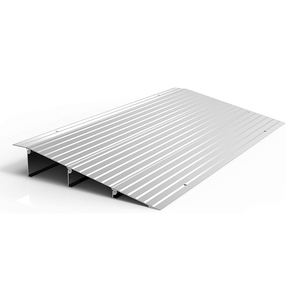 Rampe d'entrée ultralégère en aluminium, 4 marches d'entrée Portable, résistante à l'eau, parfait pour un abri <span class=keywords><strong>de</strong></span> porte - Product Image 2