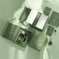 Boîte en carton de luxe personnalisée emballage cosmétique de maquillage suppléments boîte magnétique ensemble de soins de la peau boîte d'emballage cadeau pliable en papier