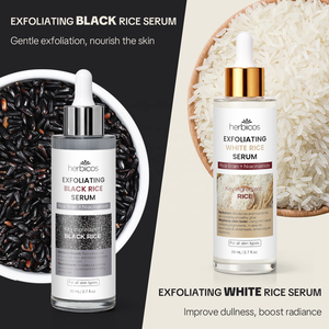 Etiqueta privada Facial Peel Shot Glow Removedor de células muertas de la piel Suero exfoliante con ácido para pelar arroz blanco para todo tipo de piel - Product Image 4
