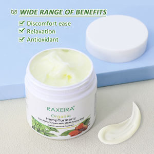 Creme De Cânhamo Personalizado Açafrão Mentol Extrato De Óleo De Cânhamo Herbal Acne Remover Creme Orgânico De Cânhamo Pain Relief Facial Creme - Product Image 3