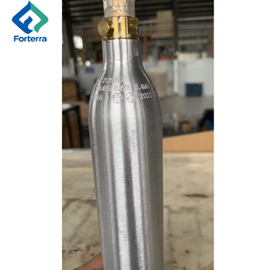 Vente en gros de cylindres à soda en aluminium rechargeables de 0,45 kg de CO2 avec valve TR21.4 pour boissons, 60 L d'eau gazeuse - Product Image 2