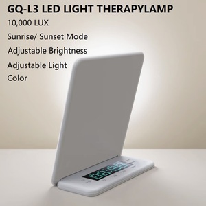 Lámpara Solar LED GQ-L3 Ecológica de ABS, Moderna, Compacta, Sin Rayos UV, 10000 Lux, Luz Blanca Brillante para Terapia de Luz, con Certificación FCC, CE y ROHS - Product Image 3