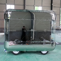 Camions de restauration mobiles entièrement équipés, remorques de traiteur, chariots de bière, de crème glacée et de café pour l'extérieur, remorques alimentaires entièrement équipées