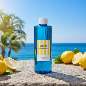Recharge de désodorisant liquide Capri La Limonaia 250ml, Huile pour diffuseur à bâtonnets Vacances italiennes - Product Image 3
