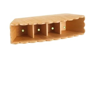 Bamboo <b>Pen</b> Holder Solid Wood Compartmentalized Storage <b>Box</b> For Stationery Home Office Use - Product Image 1