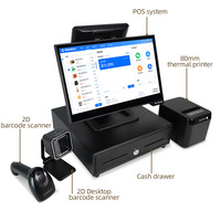 Sistemas de Punto de Venta Xincode, Terminal de Caja Registradora Todo en Uno, Máquina de Cajero con Pantalla Táctil, Sistemas Windows 10 para Tiendas Minoristas