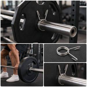 Attaches à ressort antidérapantes pour haltères, à forte torsion, 1 et 2 pouces, pour entraînement à domicile, en garage ou en salle de sport – Vente chaude - Product Image 2