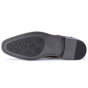 Botte <span class=keywords><strong>Chelsea</strong></span> en cuir véritable de grande taille, bottines classiques souples et respirantes faites à la main pour la vie quotidienne, nouveau Design - Product Image 6
