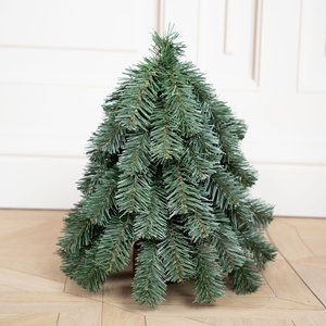 Ensemble de <span class=keywords><strong>sapin</strong></span> de Noël miniature JQ Mini PE Noble Fir, ornement de bureau DIY, cadeau de Noël pour la maison et le bureau - Product Image 6