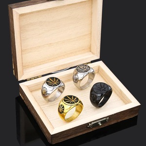 แหวนทรงค้อนธอร์วินเทจทำจากสเตนเลสสตีลเครื่องประดับอัลลอยสำหรับผู้ชาย - Product Image 5