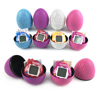 Jouet électronique portable Tamagotchi œuf de dinosaure multicolore en plastique pour enfants, cadeau de Noël