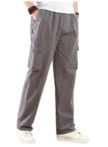 <span class=keywords><strong>Pantaloni</strong></span> <span class=keywords><strong>Cargo</strong></span> da <span class=keywords><strong>uomo</strong></span> di grandi dimensioni da <span class=keywords><strong>uomo</strong></span> estivi 2022 <span class=keywords><strong>pantaloni</strong></span> da jogging impermeabili con cerniera allentata - Product Image 5