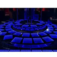 Nouveau modèle lumineux 3D Mobile Portable Dance Floor LED Dancing Stage Lights