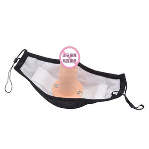 Masque de gode en silicone SM bouche plug <span class=keywords><strong>boule</strong></span> de bouche détachable pour hommes et femmes jouets d'entraînement en plein air produits sexuels pour adultes - Product Image 2