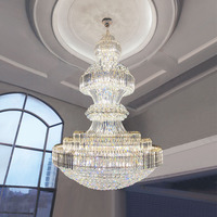 Suspension d'intérieur pour hôtel Lampe suspendue de luxe moderne Ce Lustre de luxe moderne pour décoration d'intérieur