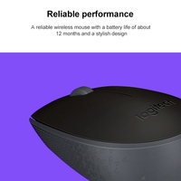 Mouse Mini M171 1000DPI, tetikus nirkabel Mini komputer USB dengan penerima 2.4G, tetikus Raton nirkabel portabel