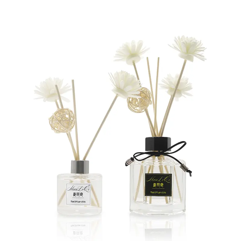 Bán Buôn Tùy Chỉnh Chai Thủy Tinh Home Room Scent Fragrance Reed Khuếch Tán Bộ Quà Tặng