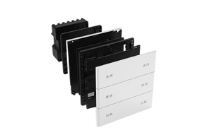 KNX/EIB 2連4キー Knxスマートスイッチ シーンスイッチパネル スマートホームシステム 工場価格 - Product Image 5