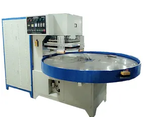 Hot Sale 8KW rotating welding table HF machine, Automatic rf welding machines for toothbrush packing