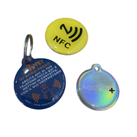 Porte-clés intelligent Google Review Tap pour les commentaires instantanés des clients Porte-clés NFC pour les commentaires directs sur Google