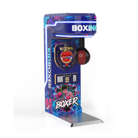 La toute nouvelle machine de boxe réaliste de la marque Focon, un jeu d'arcade multi-devises fonctionnant sur jetons avec un gameplay de boxe électronique.