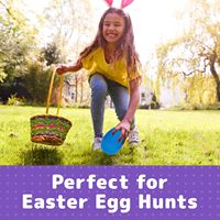 Stocks vente en gros jouets de Pâques cadeaux décor blanc lisse vide à remplir géant grands oeufs de Pâques en plastique jumbo pour la chasse aux oeufs de Pâques
