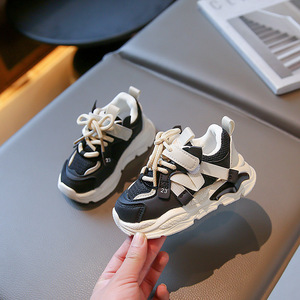 Children Spring Autumn Non-Slip <b>Soft</b> Bottom Sports Mesh Breathable Sneakers Outdoor Running Boys Girls <b>Shoes</b> - Product Image 4