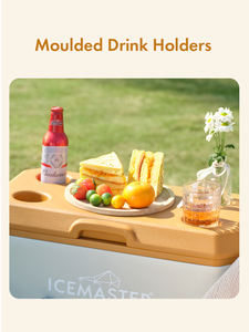 Caja de Almacenamiento de Alimentos Aislada con Zonas Separadas para Pescado Crudo y Comida Preparada TREK 38L - Product Image 4