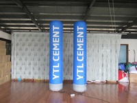 Colonne publicitaire gonflable avec logo personnalisé pour la promotion de la marque