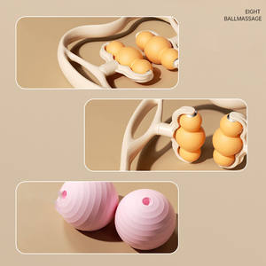 Baş Ağrısı Boyun Sertliği Giderici Yedek Toplu Döner Parça Derin Kas Boyun Vücut Masaj Çubuğu Rulo Ergonomik Tasarım - Product Image 6