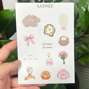 Hojas de pegatinas de vinilo troqueladas personalizadas, impermeables, con logo impreso, paquete de calcomanías personalizadas para laptop, teléfono, cuaderno - Product Image 2