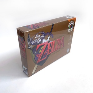 Zelldaa Ocania of Time Box Thick Cardboard with Tray <b>Game</b> Cartridge Replacement Box for N64 - Product Image 2