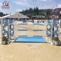 Aile de saut d'obstacles en aluminium pour l'entraînement équestre