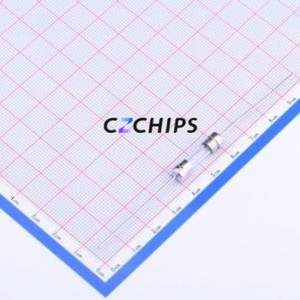 5F.6300222000R1(5) One-Time Fuse Through hole Component (THT),D5.6xL21mm Fuse Glass Tube Fuse 6.3A - Product Image 1