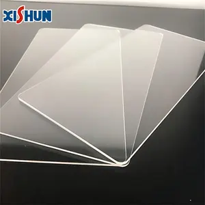 Xishun plexi glass plastic sheets plexi glass sheet acrylic material use pe stretch film