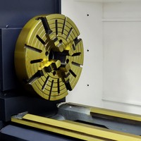 Torno CNC Horizontal de Alta Precisión CK6180, Cama Plana Reforzada, Sistema de Control GSK, Certificación CE, Alta Seguridad