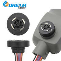 Accessoires d'éclairage DREAM One Piece NEMA Socket pour luminaires LED, appliques murales, lampes d'extérieur, bases à photocontrôle ANSI C136.41